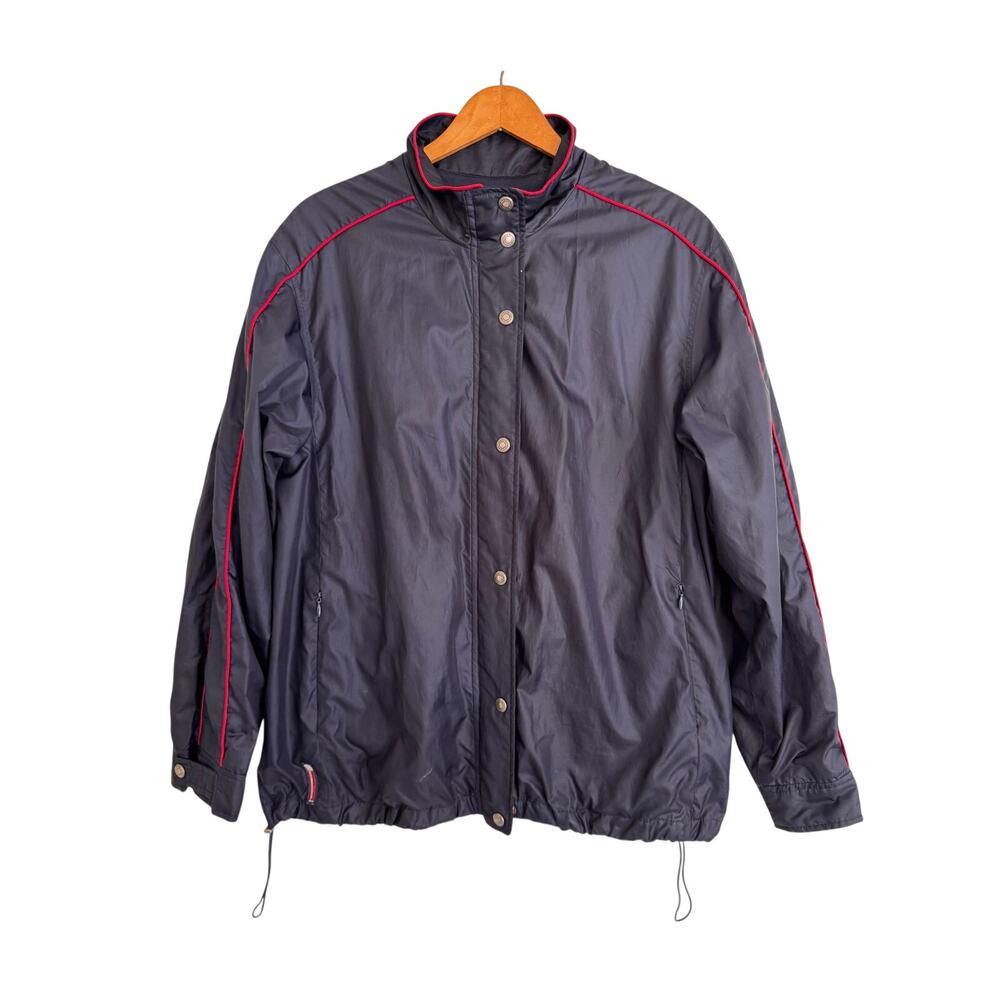 Lauren Ralph Lauren Men’s Sport Windbreaker Jacket Navy Large Unisex Oversized